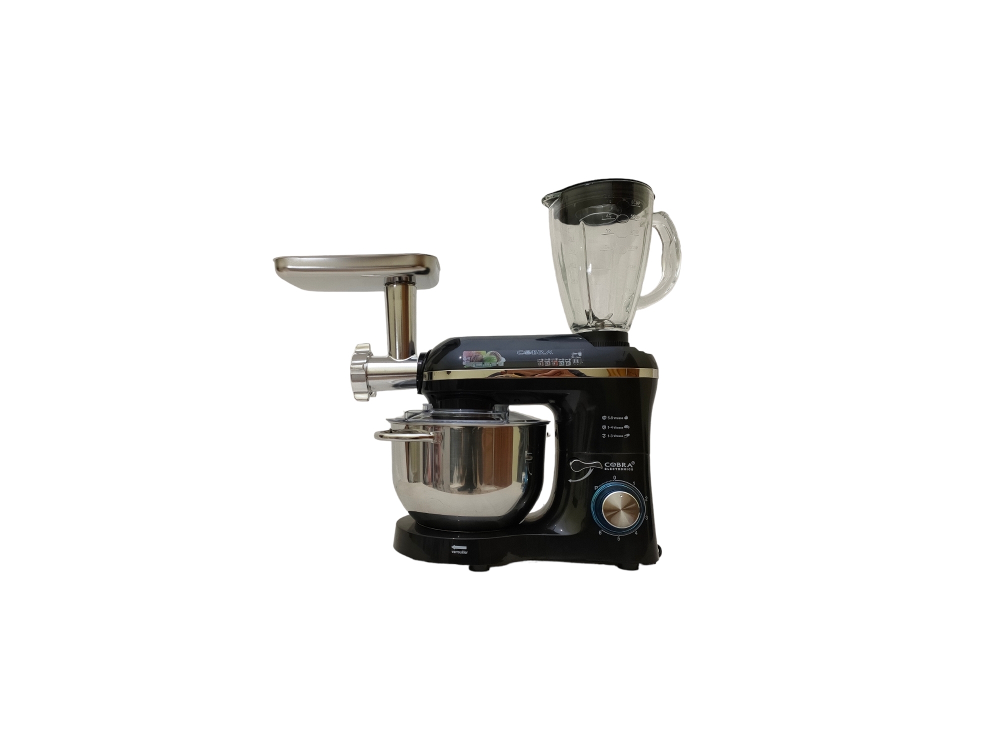 الة العجن pétrin multifonction cobra 5.5L