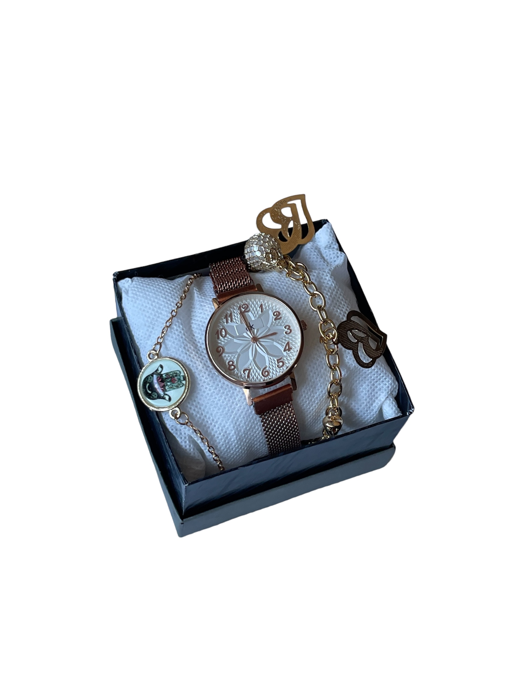 Montre femme avec 2 bracelets