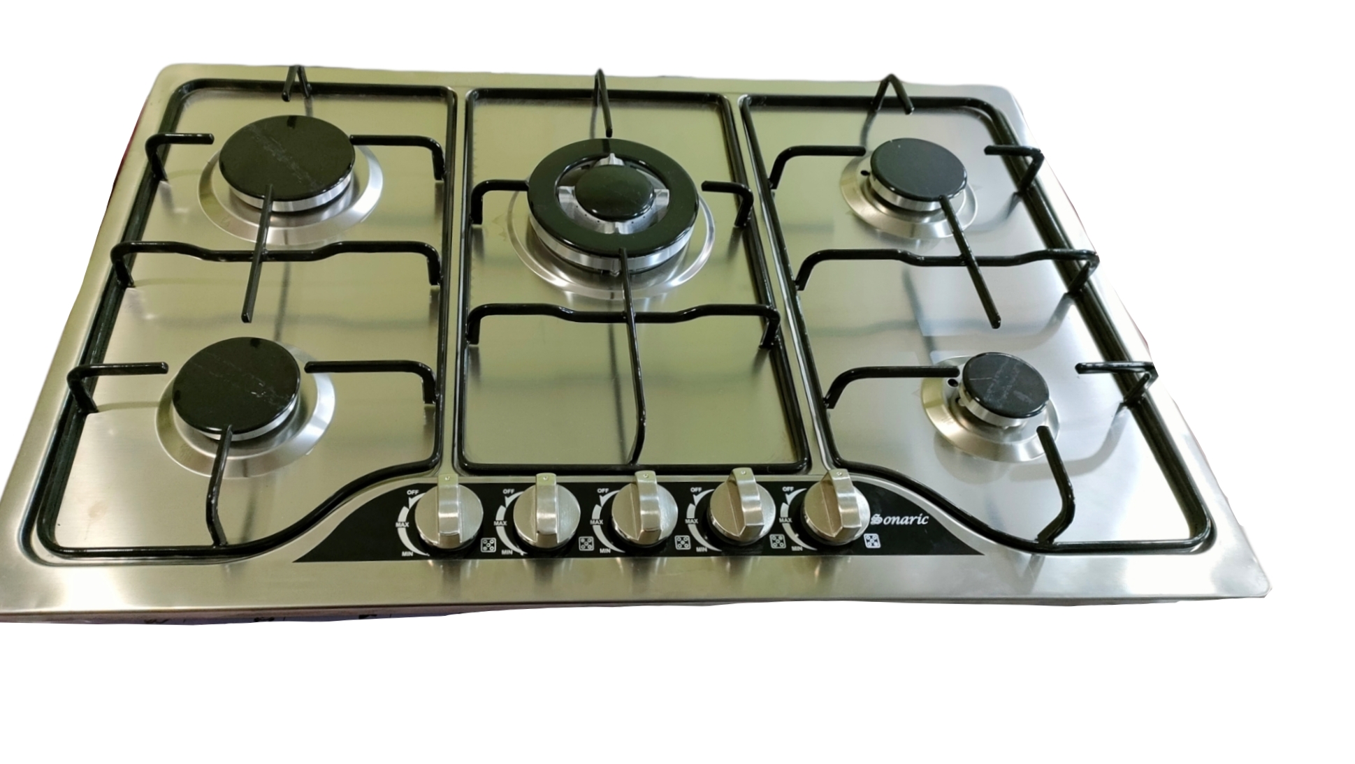 طاولة طبخ 5 شعلات plaque chauffante sonaric 5f inox