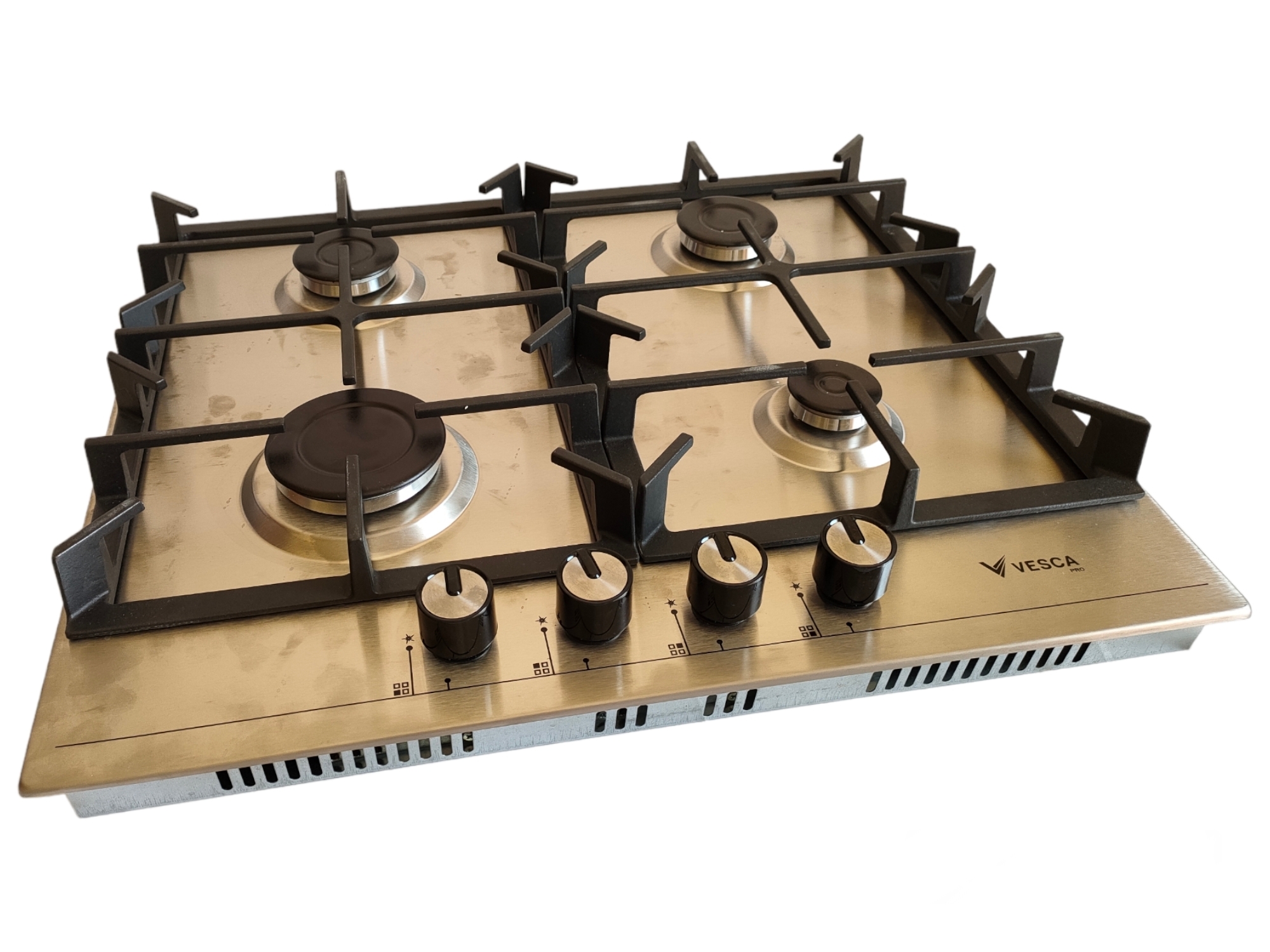 طاولة المطبخ .Plaque chauffante Vesca inox fonte HX_FFD