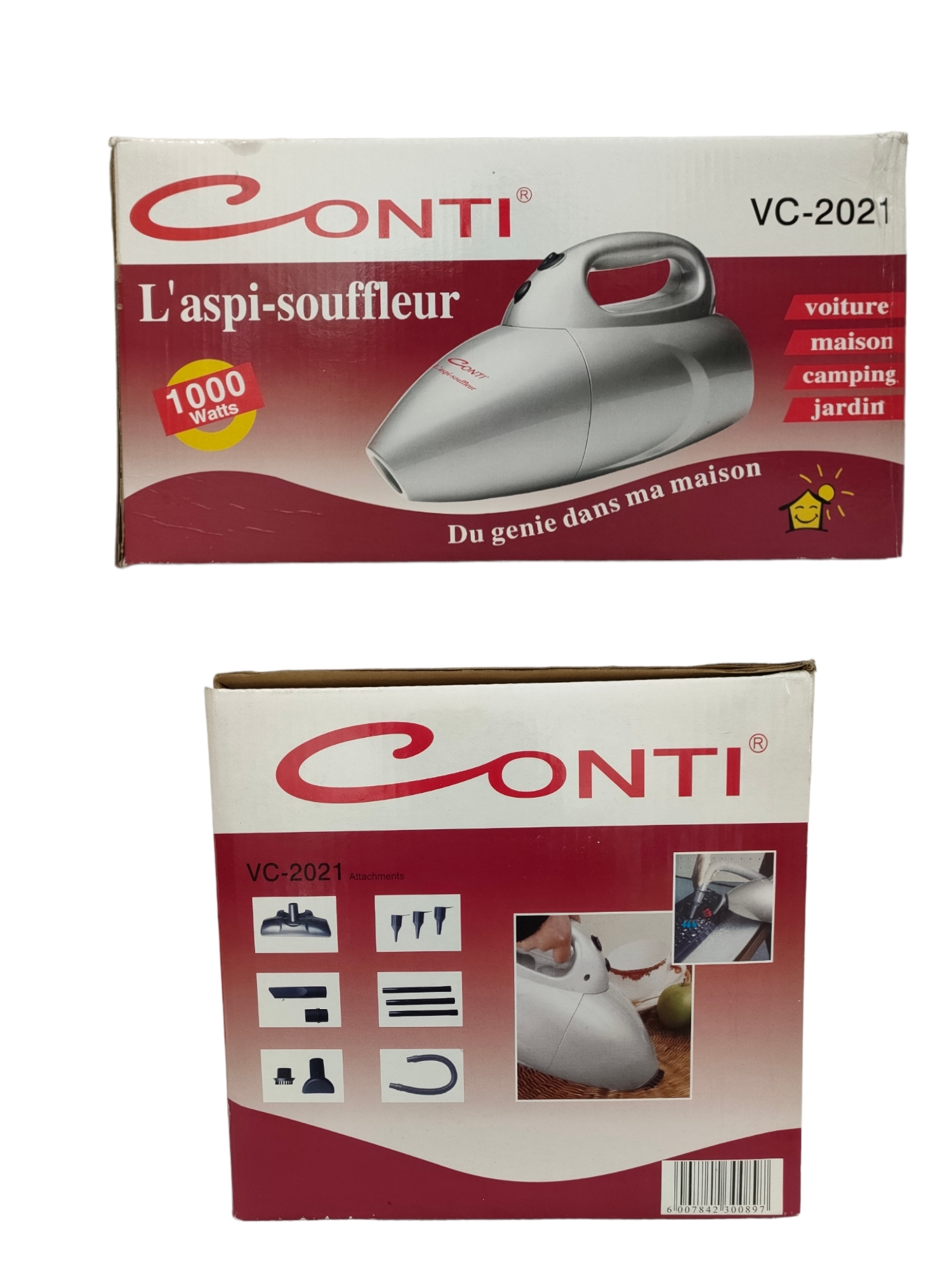 مكنسة كهربائية +منفاخ الهواء Aspirateur + souffleur conti