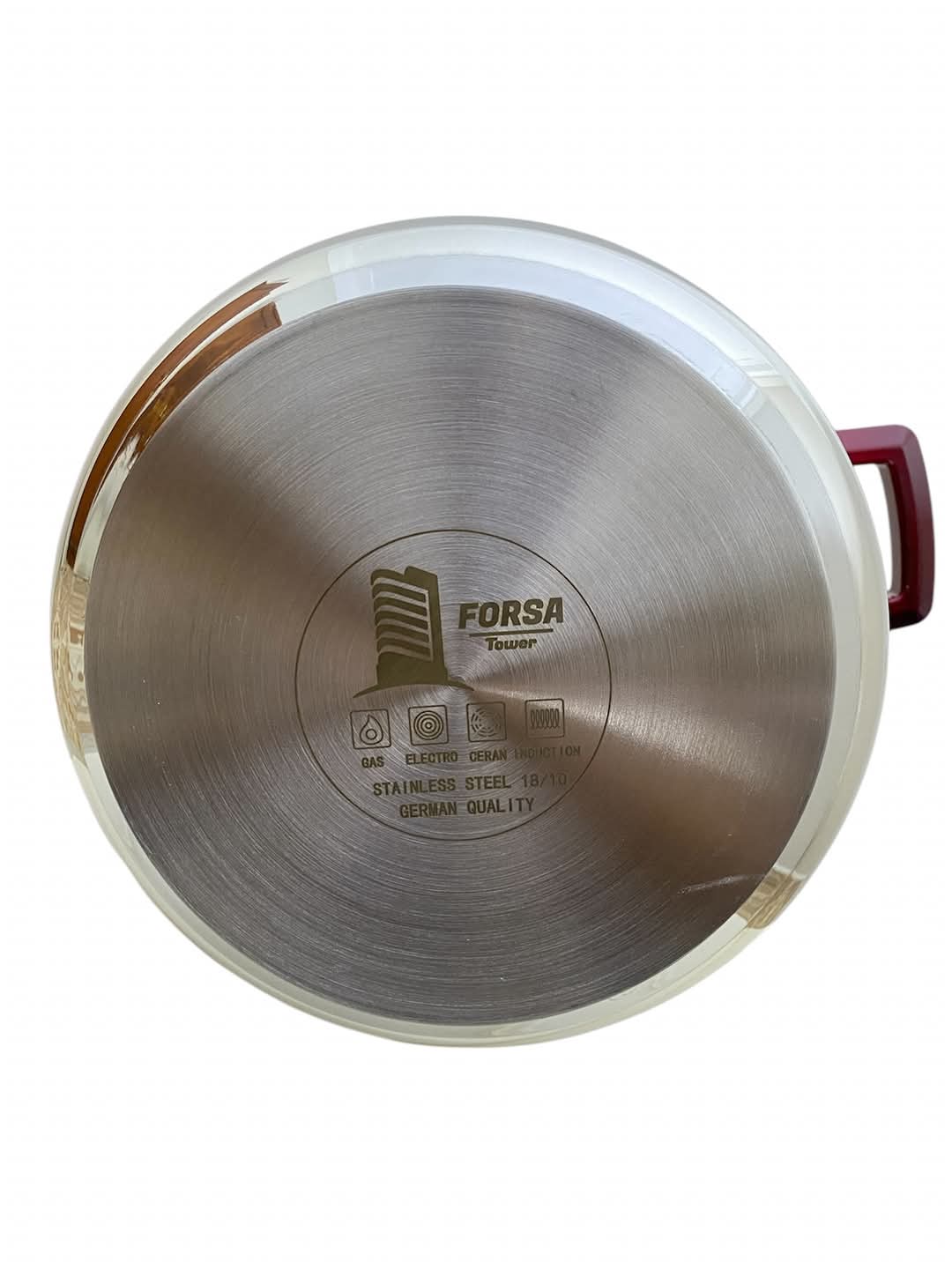 Cocotte 8L  forsa inox طنجرة الطهي