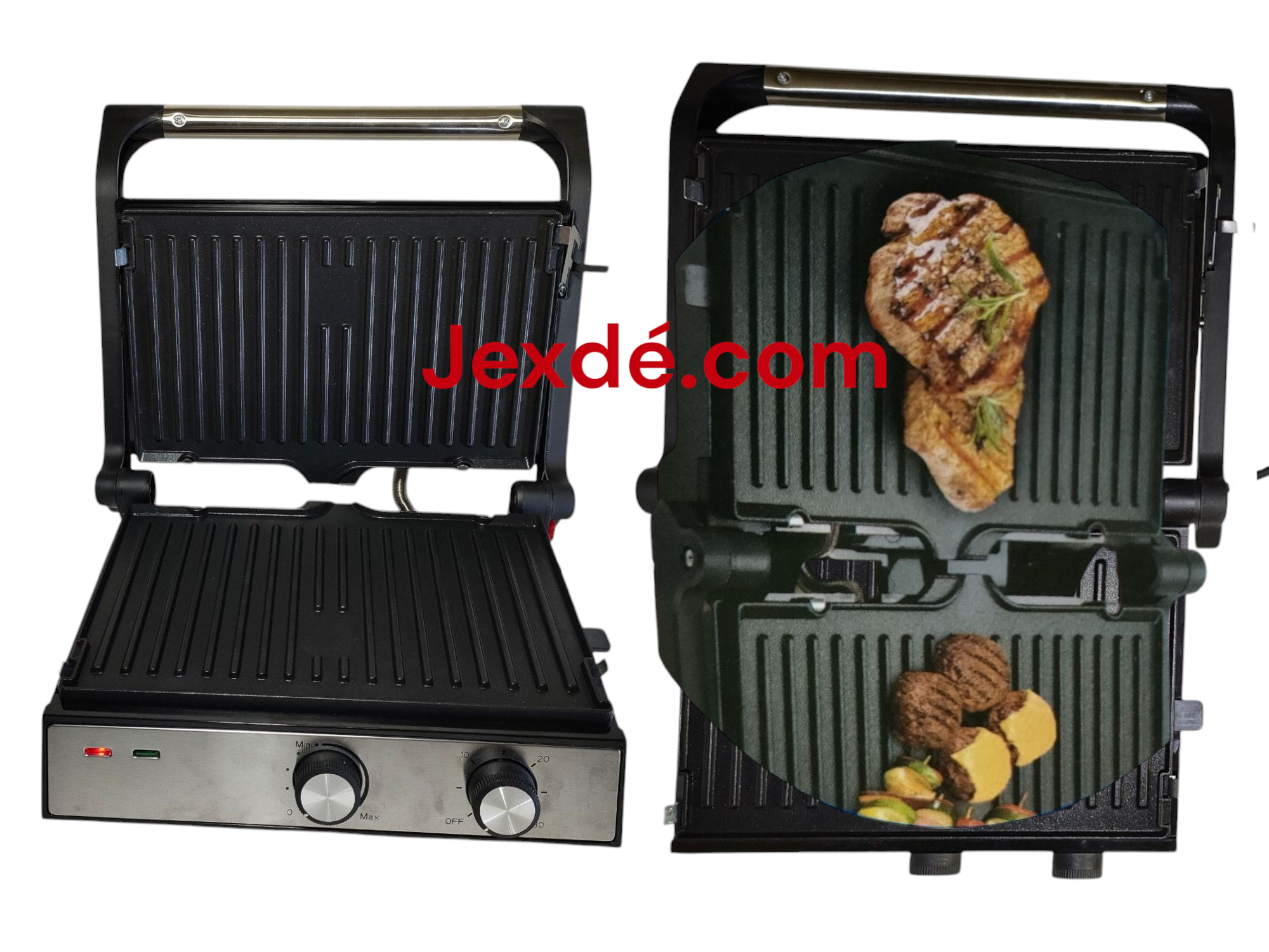 Panineuse 2/1 inox 1500 w forsa شواية