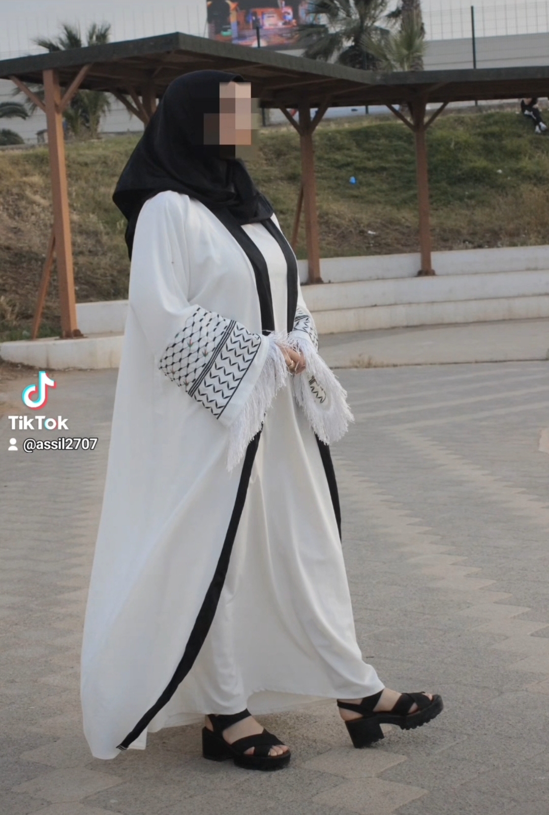 Abaya inspired palastin   🇵🇸
