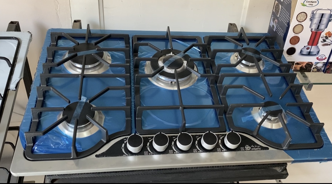 Plaque sonaric inox fonte thermocouple طاولة المطبخ