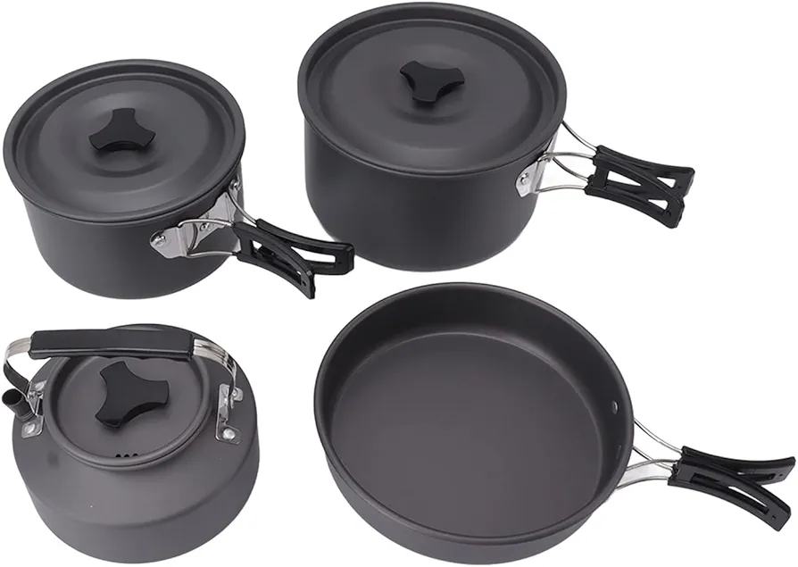 Camping cooking set 4 pieces