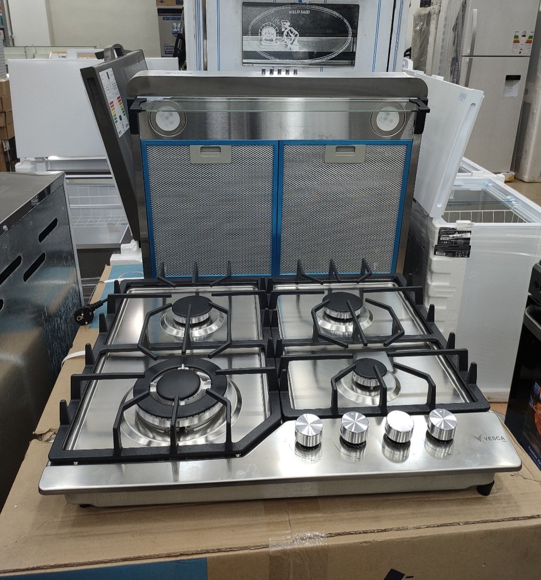 Plaque vesca inox fonte tabouna طاولة المطبخ