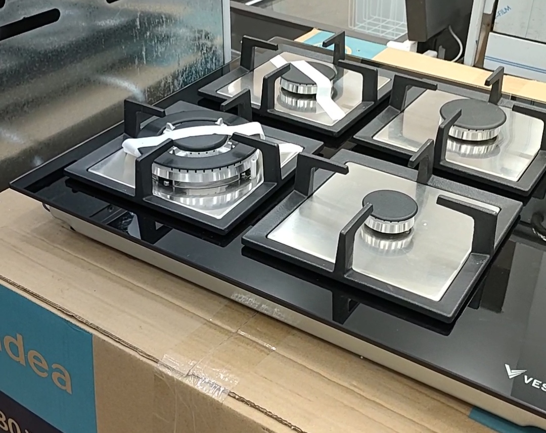 Plaque vesca céramique inox fonte 4f طاولة المطبخ سيراميك