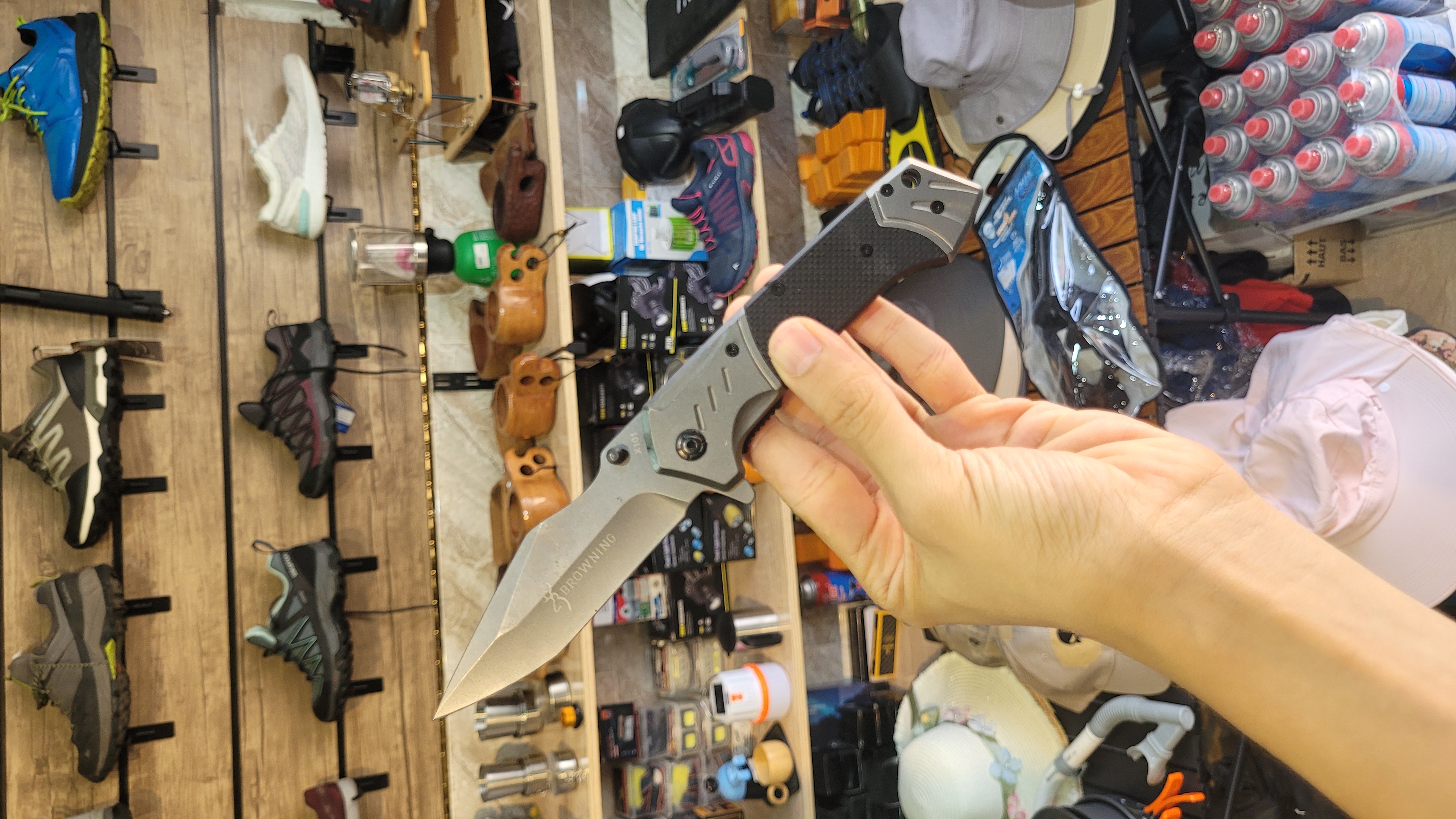 Knife browning X101