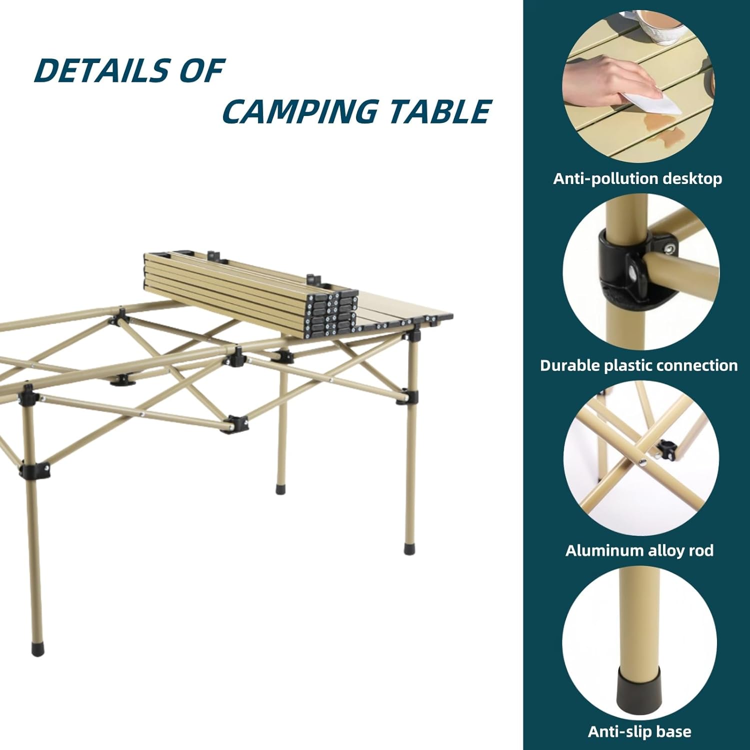 Table démontable grand