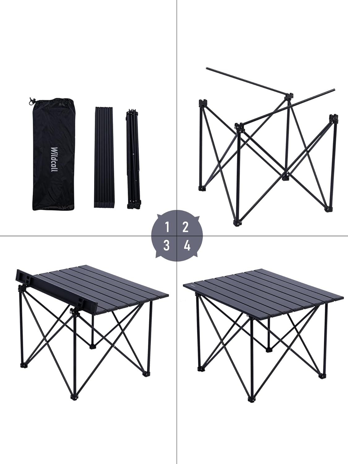 Table ultra légère aluminium