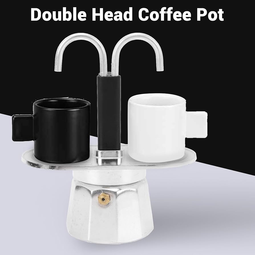 Aluminium Espresso maker 2 tasse